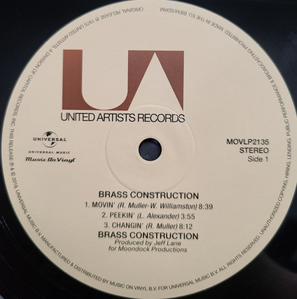 Brass Construction - Brass Construction