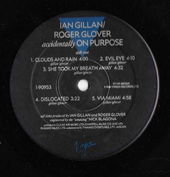 Gillan & Glover - Accidentally On Purpose