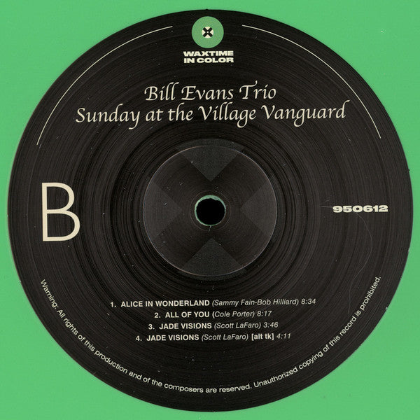 The Bill Evans Trio - Sunday At The Village Vanguard