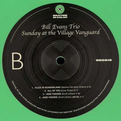 The Bill Evans Trio - Sunday At The Village Vanguard
