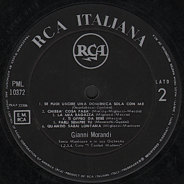 Gianni Morandi - Ritratto Di Gianni (solo disco)