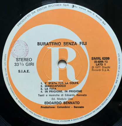Edoardo Bennato - Burattino Senza Fili