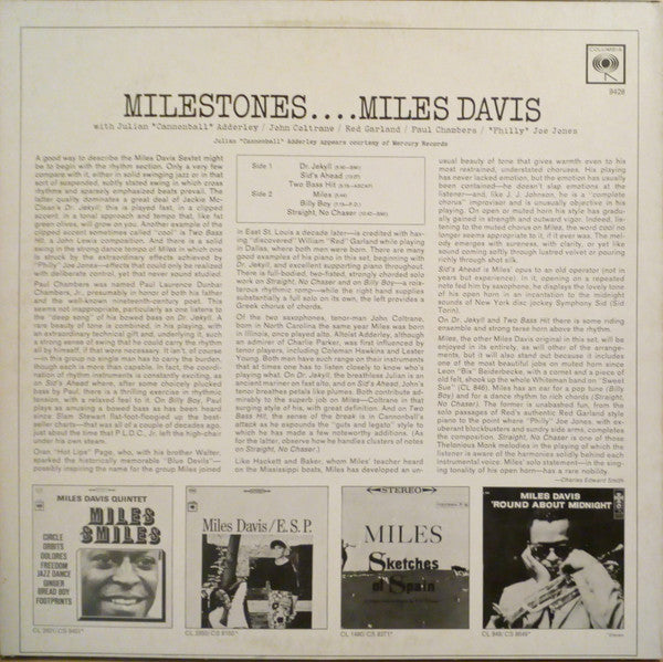 Miles Davis - Milestones