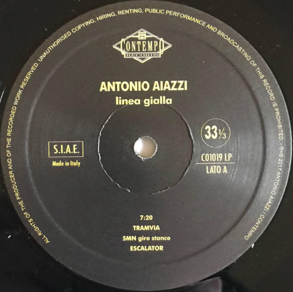 Antonio Aiazzi - Linea Gialla