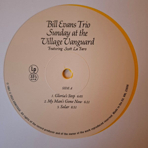 The Bill Evans Trio - Sunday at the Village Vanguard Featuring Scott La Faro