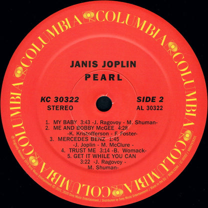 Janis Joplin - Pearl (nuovo)