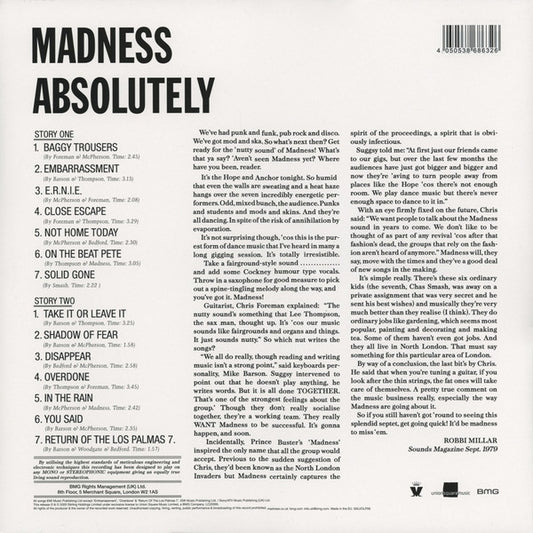Madness - Absolutely (nuovo)
