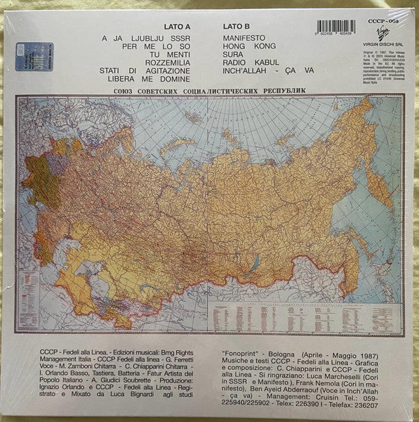 CCCP - Fedeli Alla Linea - Socialismo E Barbarie (nuovo)