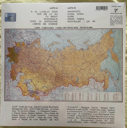 CCCP - Fedeli Alla Linea - Socialismo E Barbarie (nuovo)