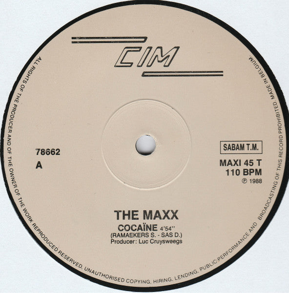 The Maxx - Cocaine
