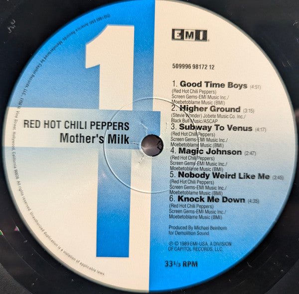 Red Hot Chili Peppers - Mother's Milk (nuovo)