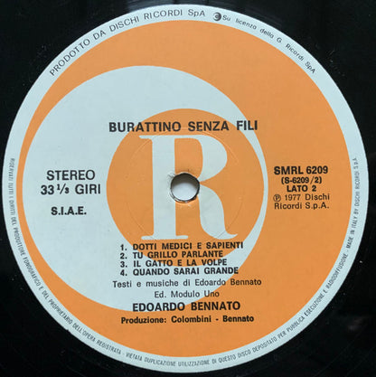 Edoardo Bennato - Burattino Senza Fili