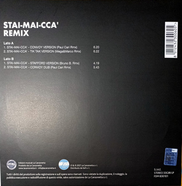 24 Grana - Stai-Mai-Ccà Remix (nuovo)
