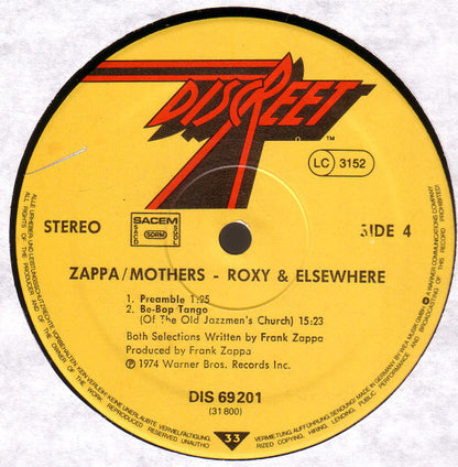 Frank Zappa - Roxy & Elsewhere