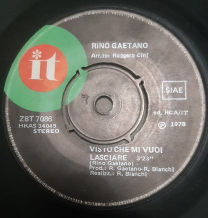 Rino Gaetano - Gianna (7")
