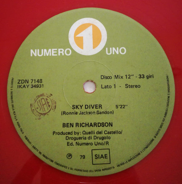 Ben Richardson - Sky Diver