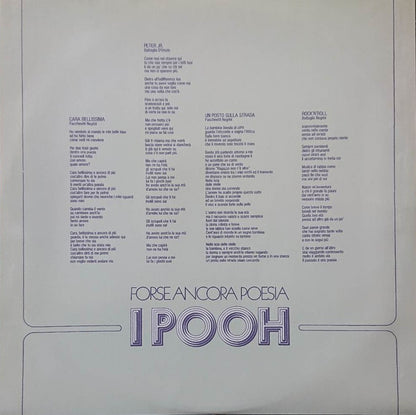 Pooh - Forse Ancora Poesia