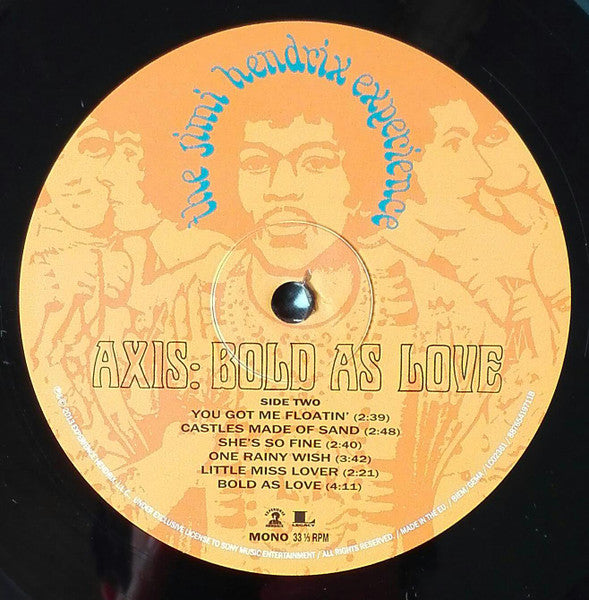 The Jimi Hendrix Experience - Axis: Bold As Love (nuovo)