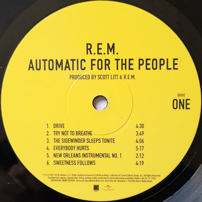 R.E.M. - Automatic For The People