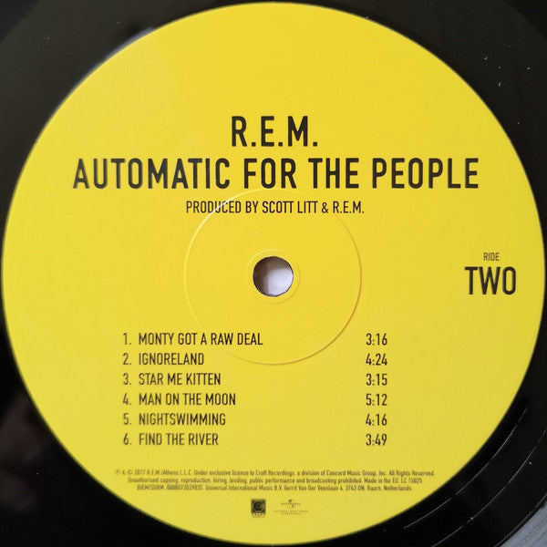 R.E.M. - Automatic For The People