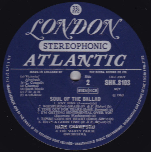 Hank Crawford - Soul Of The Ballad