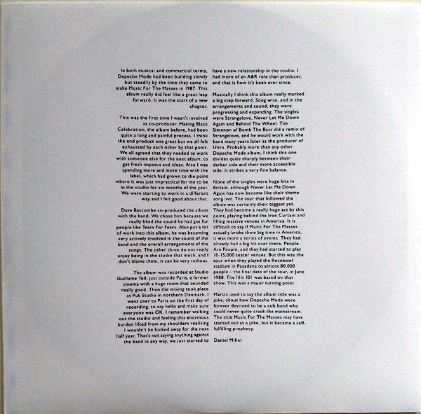 Depeche Mode - Music For The Masses