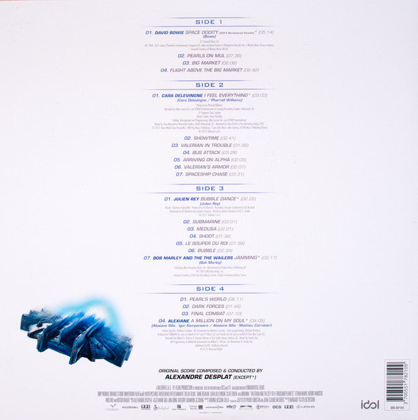 Alexandre Desplat - Valerian And The City Of A Thousand Planets (Original Score)  (nuovo)