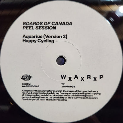 Boards Of Canada - Peel Session TX 21/07/98