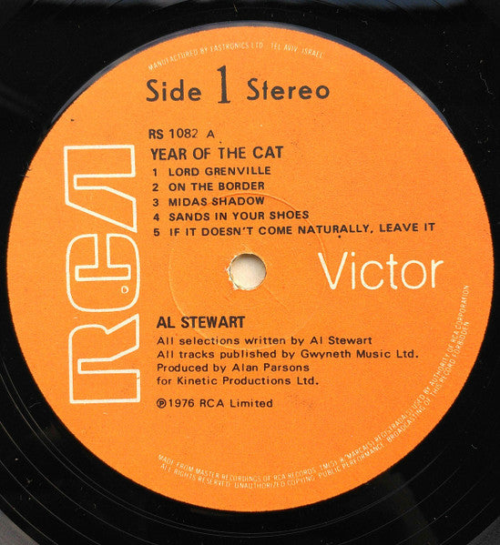 Al Stewart - Year Of The Cat