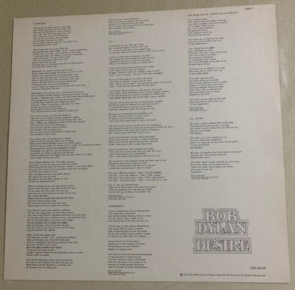 Bob Dylan - Desire