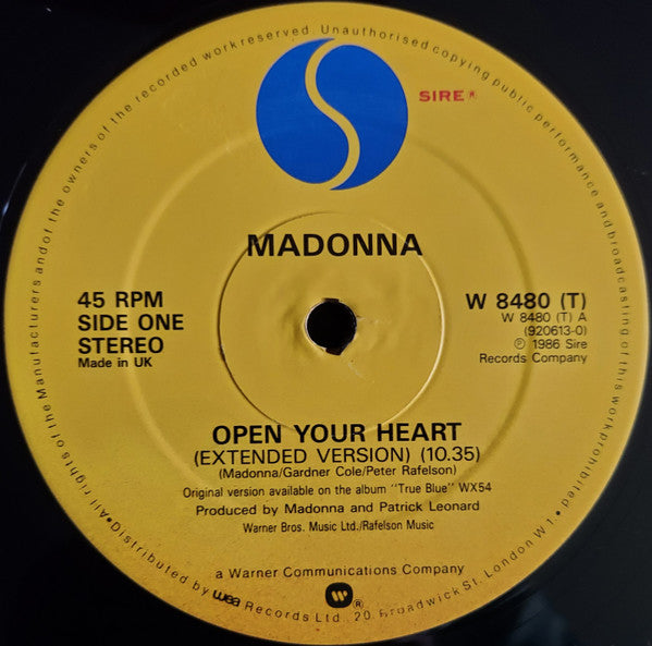 Madonna - Open Your Heart