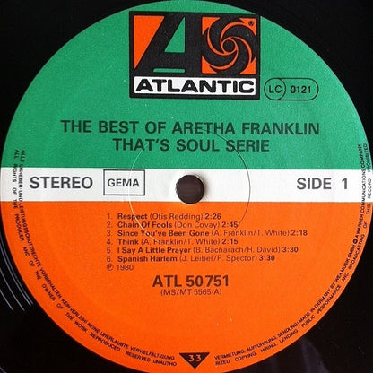 Aretha Franklin - The Best Of Aretha Franklin