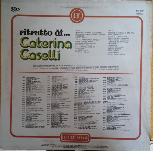 Caterina Caselli - Ritratto Di... Caterina Caselli
