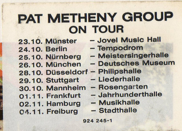 Pat Metheny Group - Letter From Home