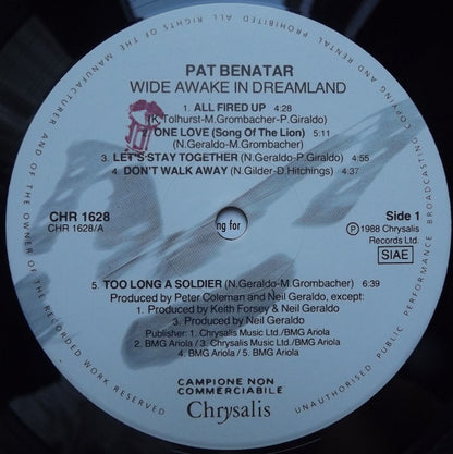 Pat Benatar - Wide Awake In Dreamland