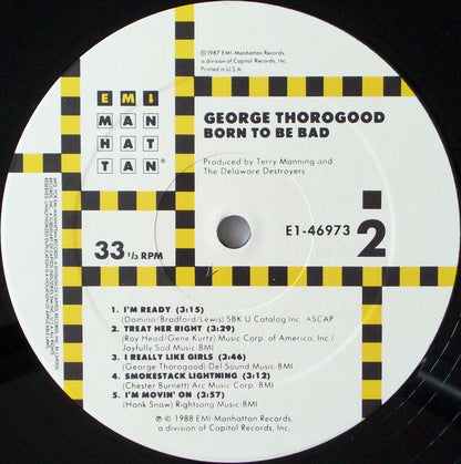 George Thorogood & The Destroyers - Born To Be Bad