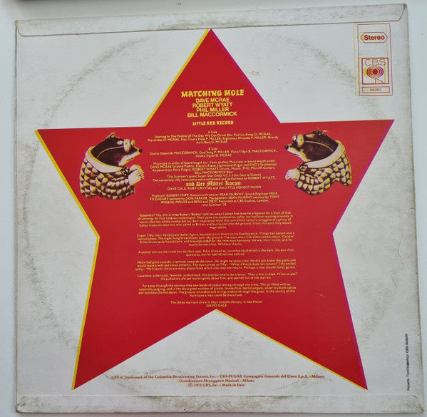 Matching Mole - Matching Mole's Little Red Record