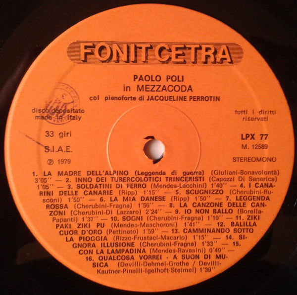 Paolo Poli - Mezzacoda