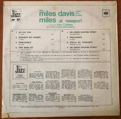 The Miles Davis Sextet - Miles At Newport