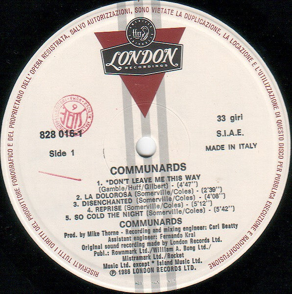 The Communards - Communards