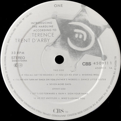 Terence Trent D'Arby - Introducing The Hardline According To Terence Trent D'Arby