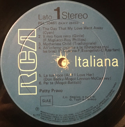 Patty Pravo - Patty Pravo
