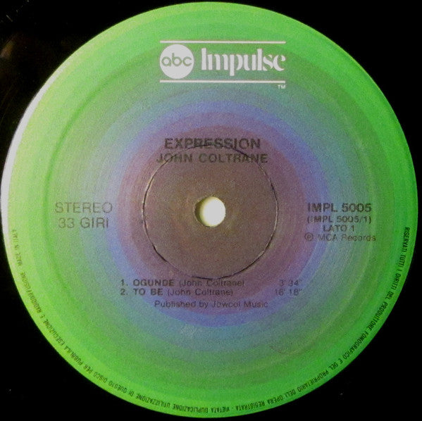 John Coltrane - Expression
