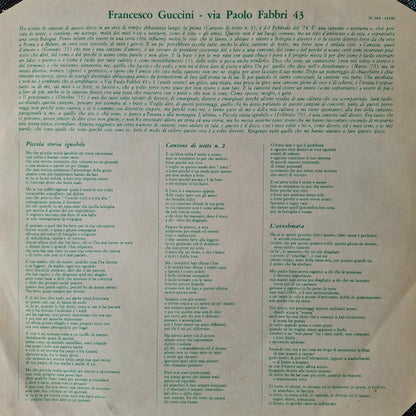 Francesco Guccini - Via Paolo Fabbri 43