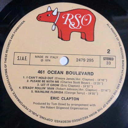 Eric Clapton - 461 Ocean Boulevard