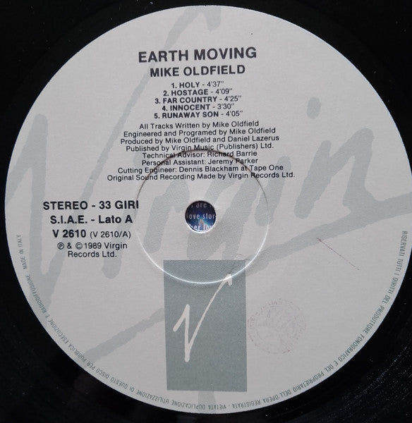Mike Oldfield - Earth Moving
