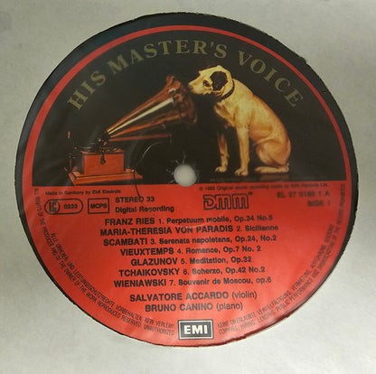 Salvatore Accardo, Bruno Canino ‎– Famous Encores Berühmte Zugaben