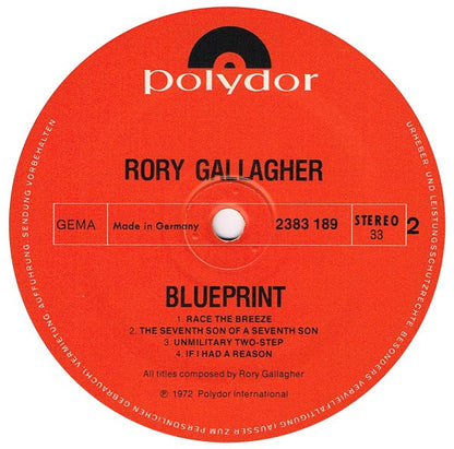 Rory Gallagher - Blueprint
