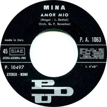 Mina - Amor Mio (7")
