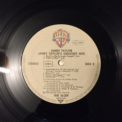 James Taylor - James Taylor's Greatest Hits